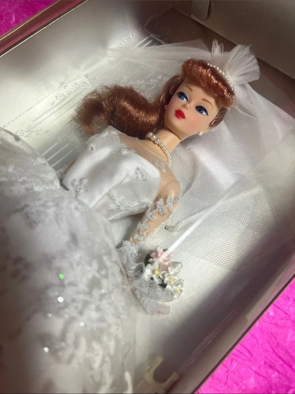 1996 Wedding Day Titian/Redhead Barbie Collector Edition (No. 17120) NRFB